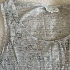 Artisan Ny Gray Linen Top